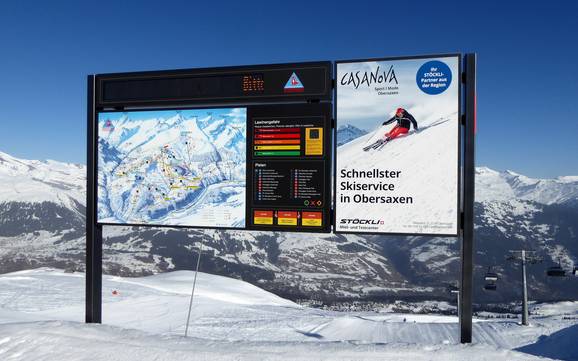 Val Lumnezia: oriëntatie in skigebieden – Oriëntatie Obersaxen/Mundaun/Val Lumnezia