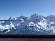 Skyline Walk (Birg) met uitzicht op Eiger, Mönch en Jungfrau