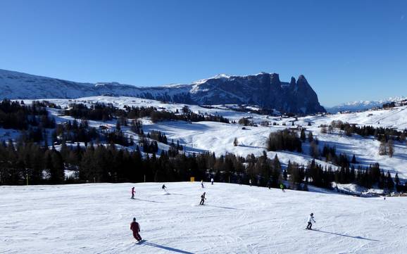 Seiser Alm: Grootte van de skigebieden – Grootte Seiser Alm (Alpe di Siusi)