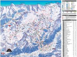 Pistekaart Ischgl/Samnaun – Silvretta Arena