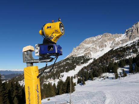 Sneeuwzekerheid Fleimstaler Alpen – Sneeuwzekerheid Latemar – Obereggen/Pampeago/Predazzo