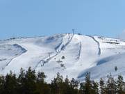 Uitzicht op de pistes 12.1, 12.2 en 12.3