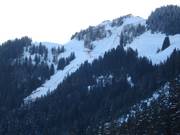 Uitzicht op de Streif-renbaan