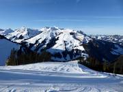 Onderweg van Saalbach naar Fieberbrunn
