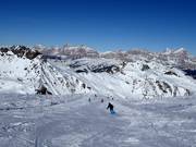 Piste op de Marmolada