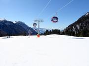 Gemakkelijke piste Campo Scuola Latemar in Pampeago