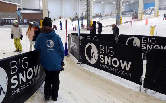 Mid-Atlantic States: vriendelijkheid van de skigebieden – Vriendelijkheid Big Snow American Dream