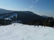 Liften en afdaling vanaf de top