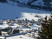 Au (ca. 2 km verwijderd) met Grunholzlift