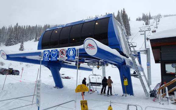 Skiliften Central Kootenay – Liften Whitewater – Nelson