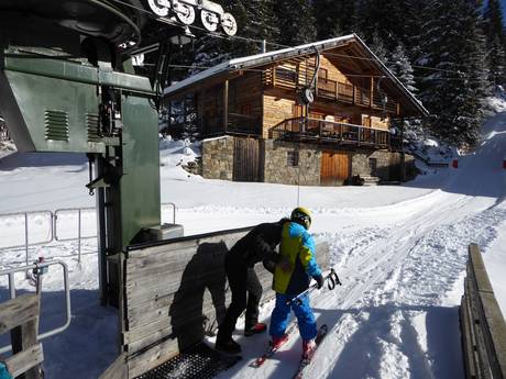 Ortler Alpen: vriendelijkheid van de skigebieden – Vriendelijkheid Vigiljoch (Monte San Vigilio) – Lana