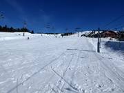 Skischoolterrein naast het centrum Idre Fjäll