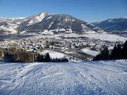 Schüttdorf aan het skigebied