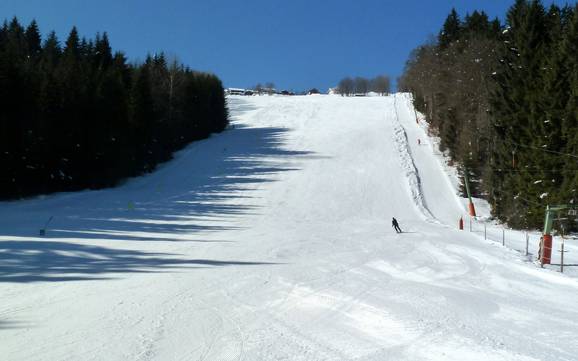 Skigebieden voor gevorderden en off-piste skiërs Almberg-Haidel-Dreisessel – Gevorderden, off-piste skiërs Mitterdorf (Almberg) – Mitterfirmiansreut
