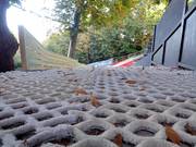 De mattenpiste in detail