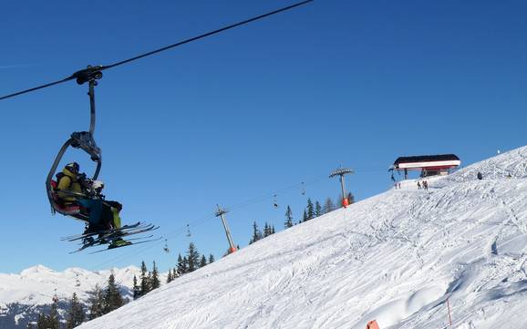 Millstätter See: Grootte van de skigebieden – Grootte Goldeck – Spittal an der Drau