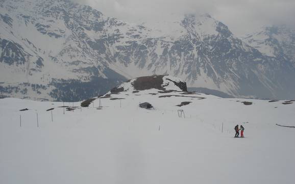 Beste skigebied in het Val Mesolcina (Misox) – Beoordeling San Bernardino