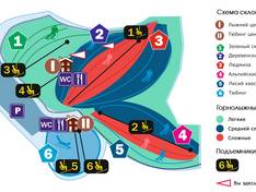 Pistekaart Nekrasovo
