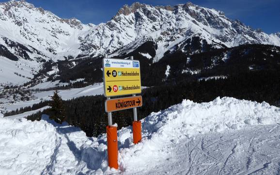 Hochkönig: oriëntatie in skigebieden – Oriëntatie Hochkönig – Maria Alm/Dienten/Mühlbach