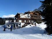 Berghotel Moseralm in het skigebied zelf