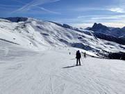 Gemakkelijke piste Querfahrt