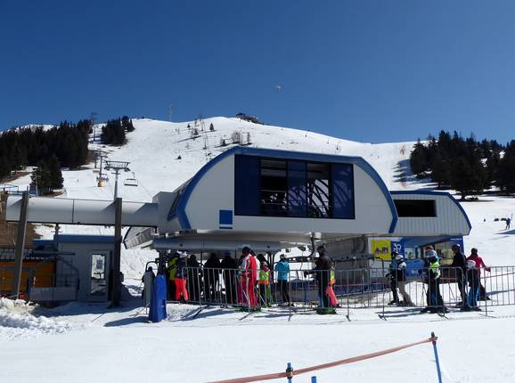 Vrh Krvavec - 6-persoons hogesnelheidsstoeltjeslift (koppelbaar)