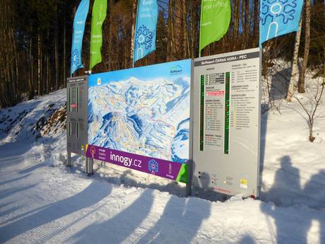 regio Königgrätz: oriëntatie in skigebieden – Oriëntatie Černá hora – Janské Lázně