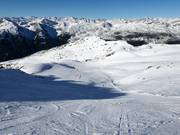 Zware steile helling