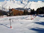 Oefenterrein in Arc 1800