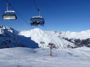 Brede pistes bij de Weißspitzbahn