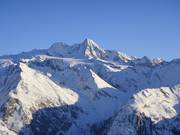 Het herkenningspunt van het skigebied - de Großglockner