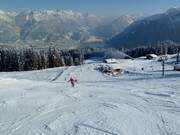 Afdaling bij de Loischbahn
