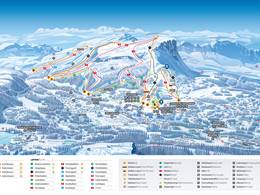 Pistekaart Skeikampen – Gausdal