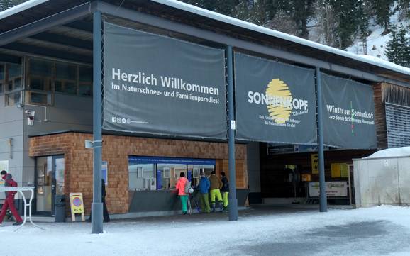 Alpenregio Bludenz: netheid van de skigebieden – Netheid Sonnenkopf – Klösterle