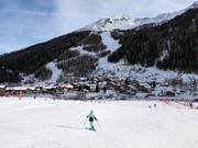 Oefenhelling bij de Gampenlift