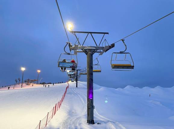 Talma Glacier 6000 Alpine Express - 4-persoons vaste stoeltjeslift