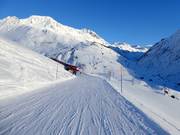 Lichte pasweg naar Andermatt