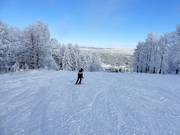 Middelzware piste bij de Kleine Almberg-stoeltjeslift