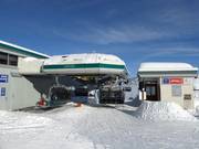 Höfi-Express I - 4-persoons hogesnelheidsstoeltjeslift (koppelbaar) met kap