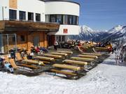 Bella Vita bij het bergstation van de Galzigbahn (St. Anton)
