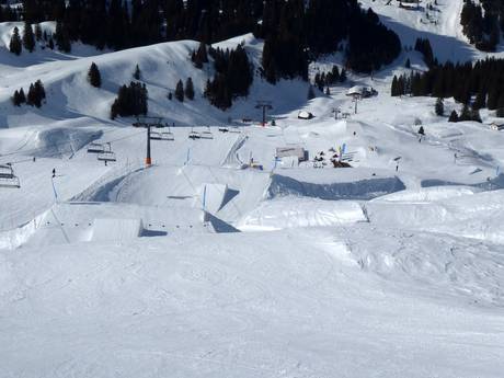 Snowparken Schwyzer Alpen – Snowpark Hoch-Ybrig – Unteriberg/Oberiberg