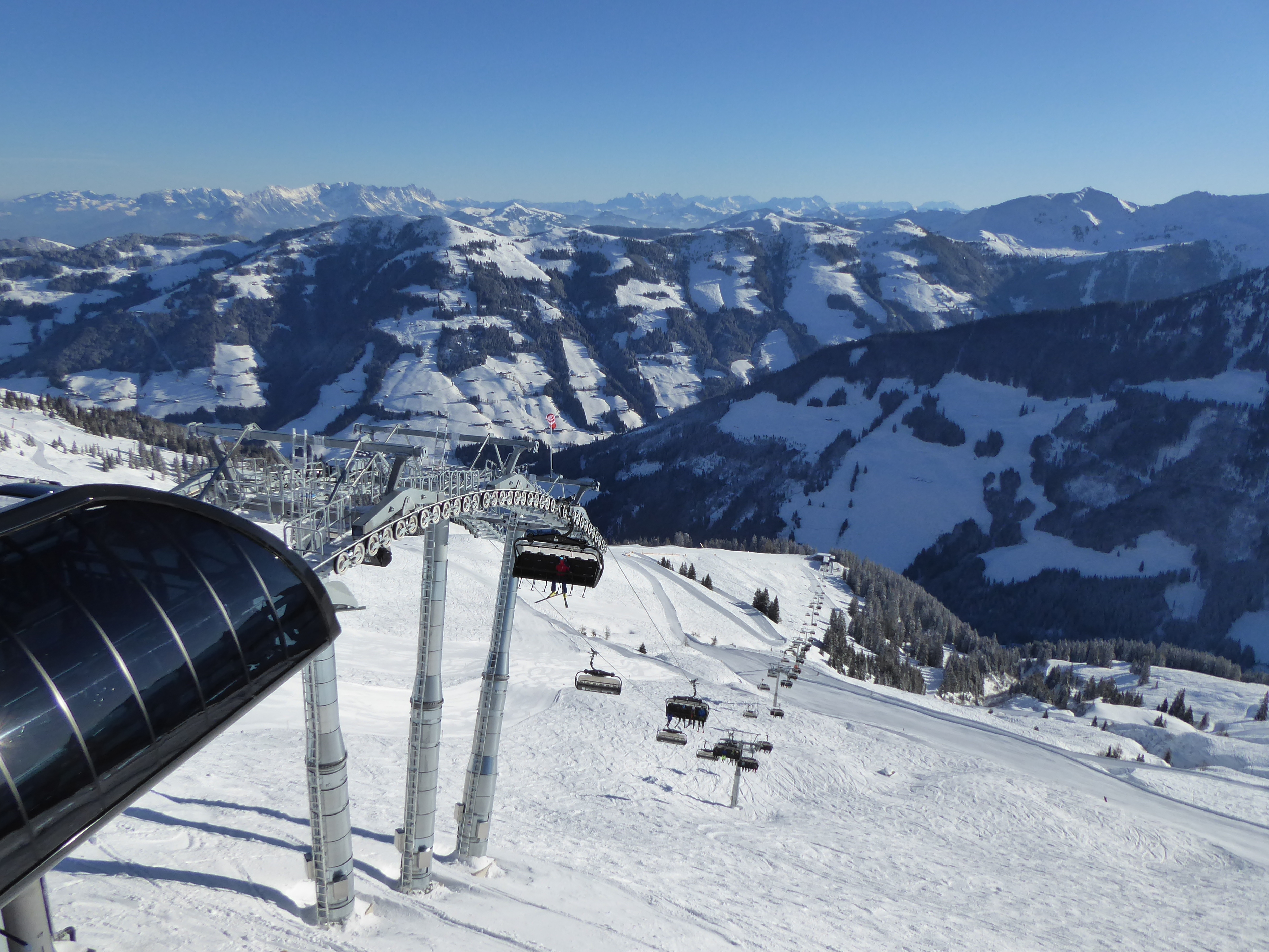 Alle skiliften/kabelbanen in het skigebied Ski Juwel Alpbachtal Wildschönau