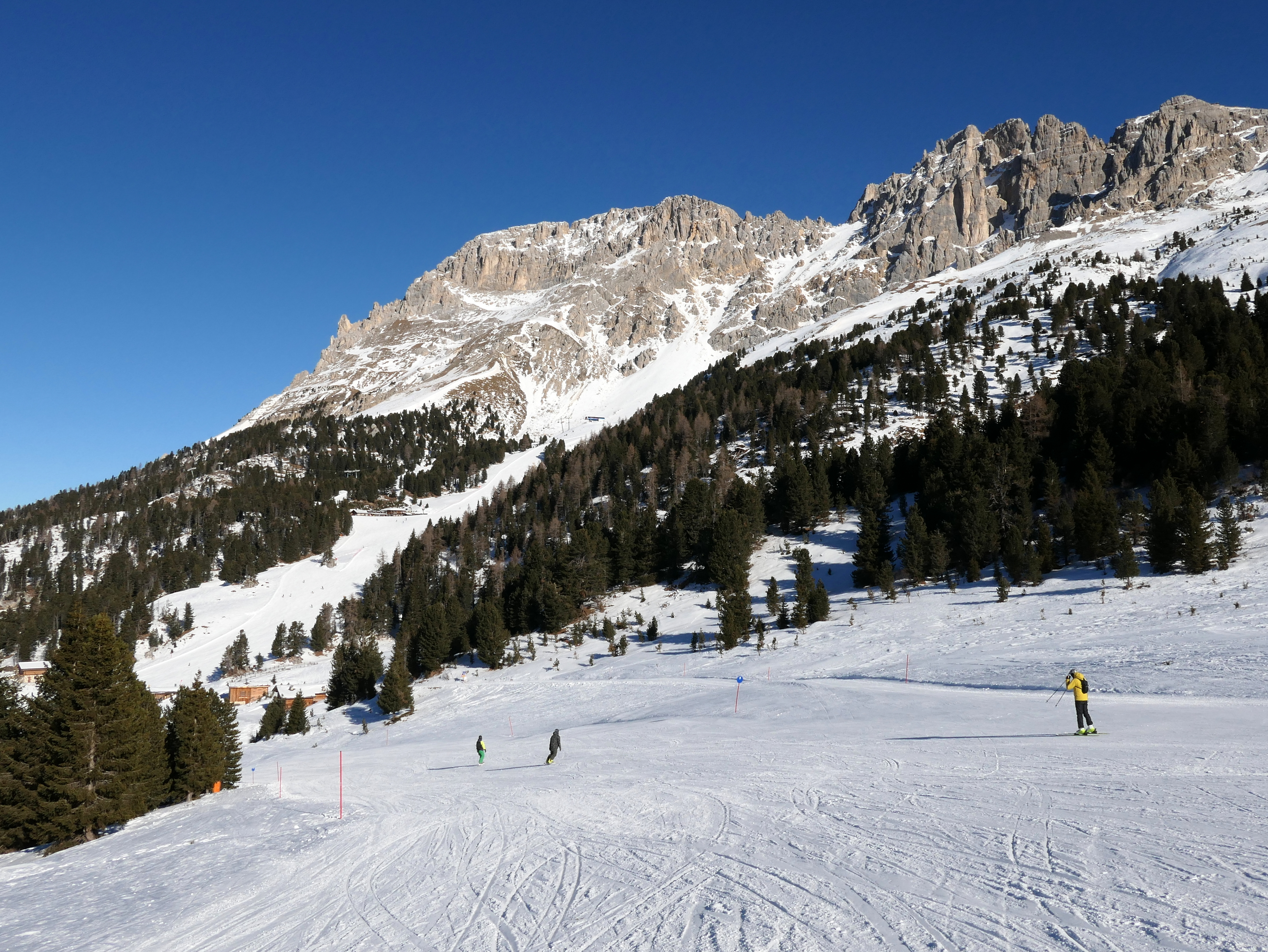Beelden van het skigebied Latemar – Obereggen/Pampeago/Predazzo