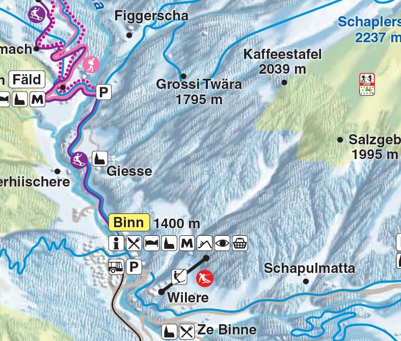 Skigebied Wilern (Binn)