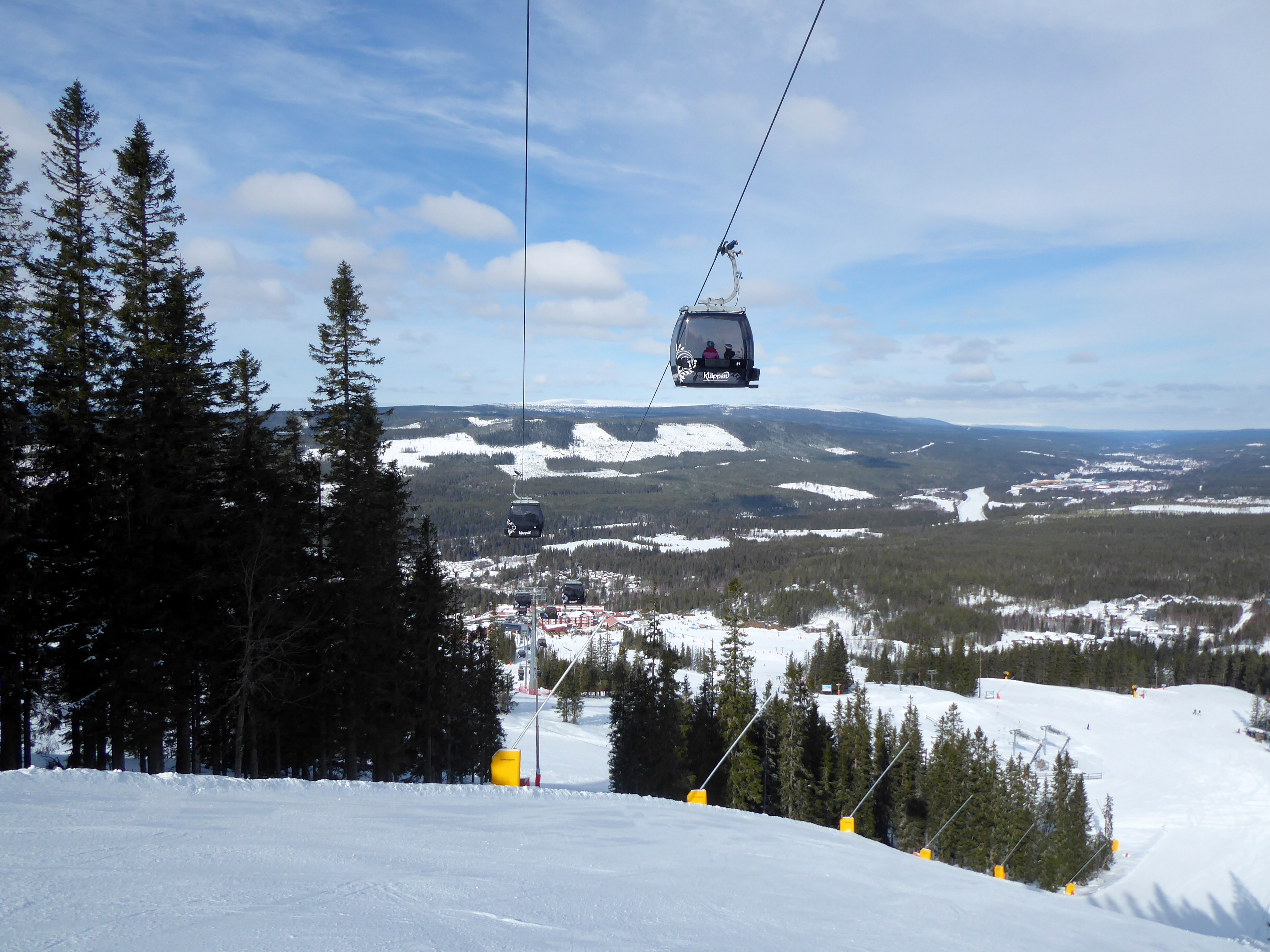 Skigebied Kläppen