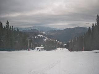 Wierchomla - widok na trasy