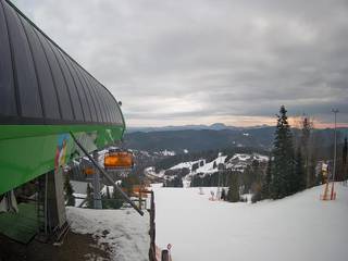 Słotwiny Arena - widok z górnej stacji