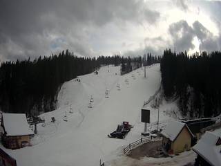 SKI SUCHE - widok na stok