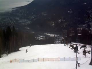 CZANTORIA - widok na kolej