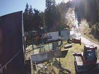 Koninki Tobołów - widok na kolej